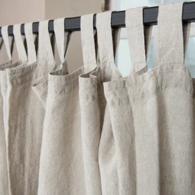 luonnollinen pellava verhot