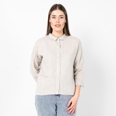 BIANCA pellavapusero beige