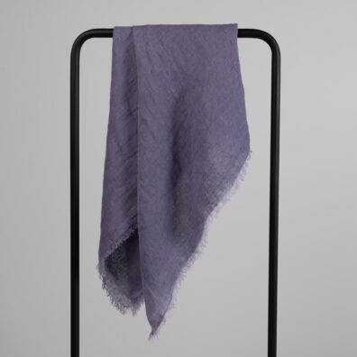 COMBO violetinvärinen pellava kaulaliina